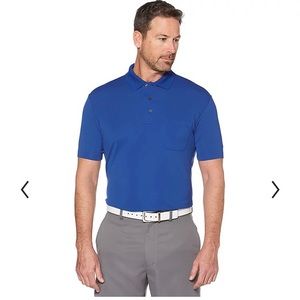 Big & Tall GrandSlam Texture Performance Golf Polo